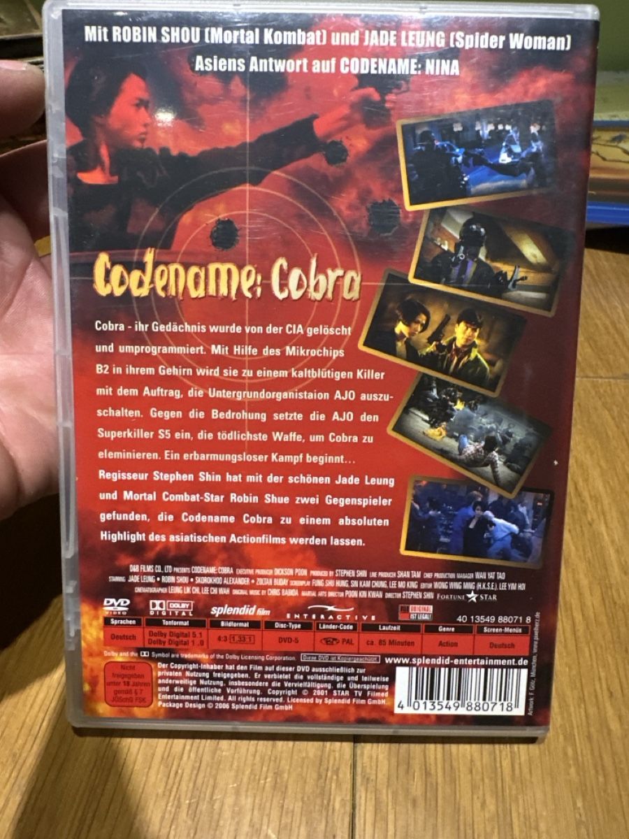 Tutti i DVDs: Codename: Cobra ,black Cat 2 DVD – Usato da Benken ZH venduto da Audi-erich 1