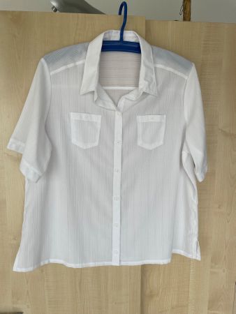 Bluse weiss Gr. 48