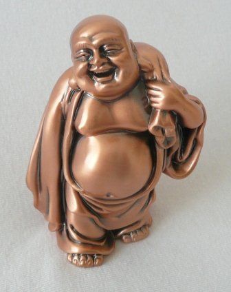 Sculture & Statue: Happy Buddha - verrotgoldet – Nuovo e nell'imballaggio originale da Mauren venduto da Yeelen 3