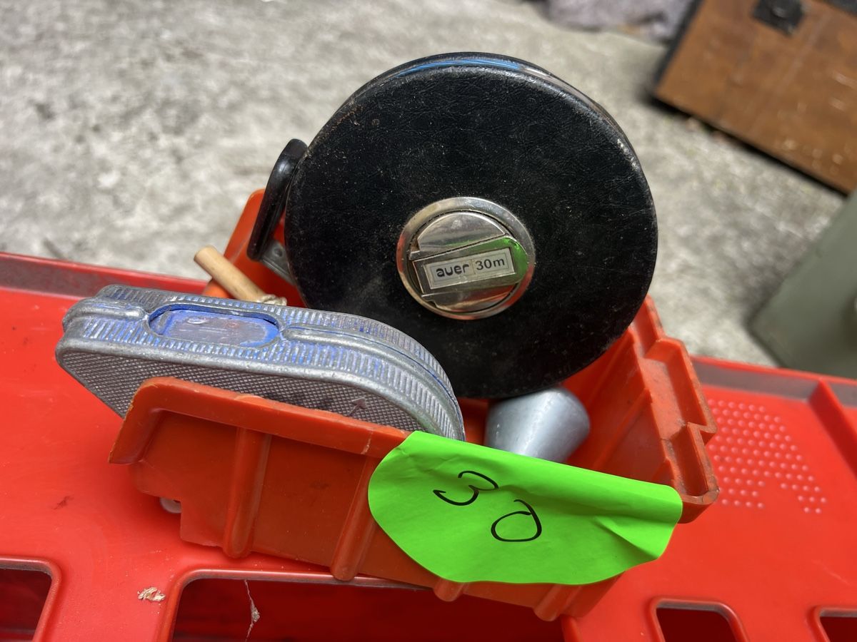 Misurare: Spickschnur Set und Meterrolle  – Usato da Neuenhof venduto da Willi111 2