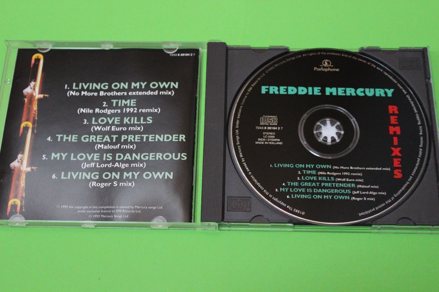CDs: FREDDIE MERCURY (Queen) - REMIXES CD – Neu (gemäss Beschreibung) aus Tübach von JamesStone 1