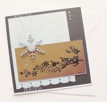 Weihnachtskarte "Rentier"