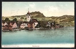 AK Beckenried, Panorama, 1907