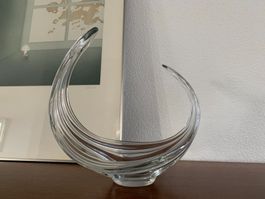 Vase Schale 60er Uranglas