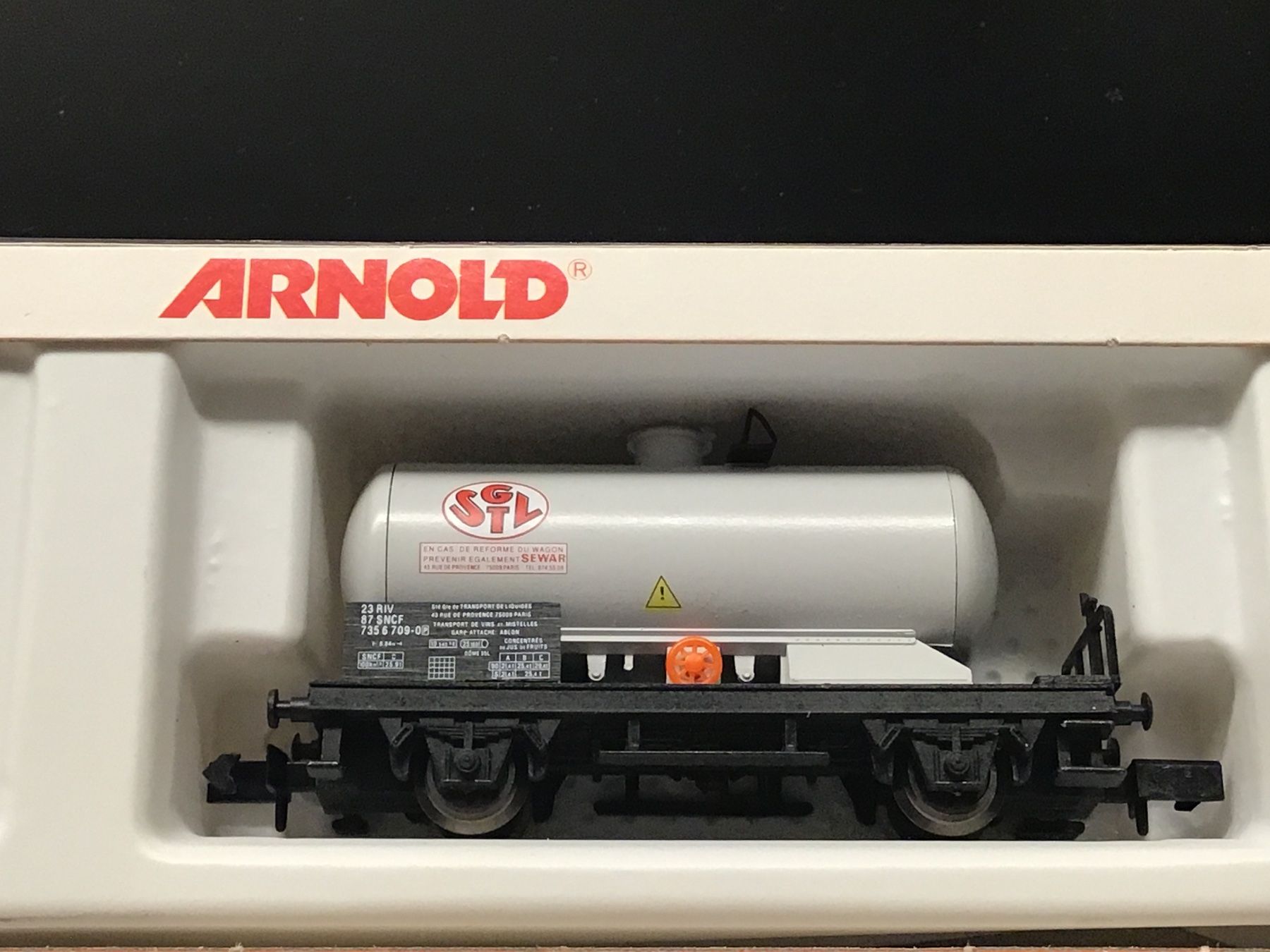 Arnold Modellini di ferrovie: Arnold N Tankwagen 4334 - – Usato da Männedorf venduto da Modell-Spezialisten