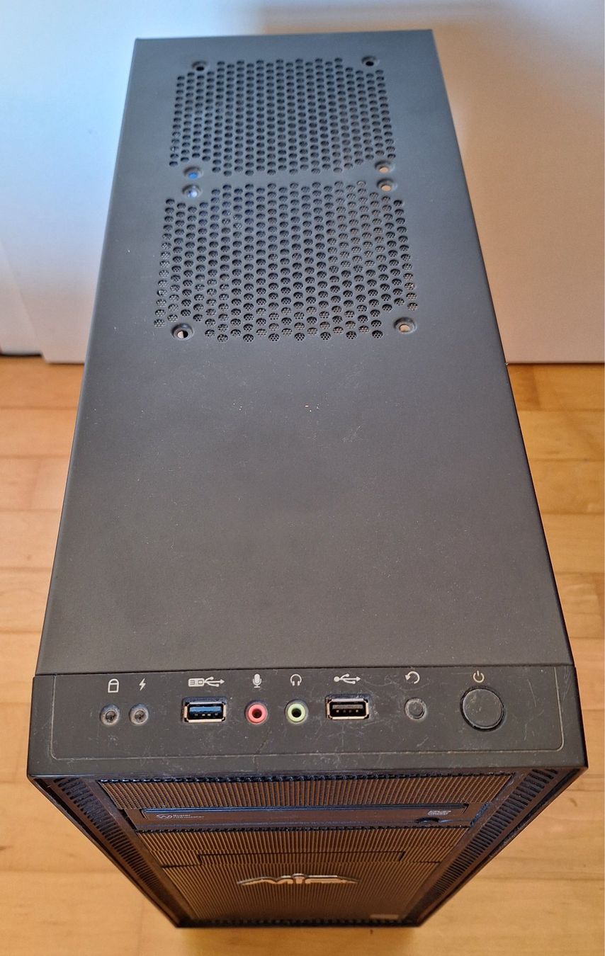 Gehäuse: PC-Case Deepcool Tesseract, Midi-Tower - black | MIFCOM – Gebraucht aus Zeiningen von Bonzei 1