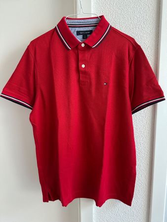 Poloshirt Tommy Hilfiger Gr. M rot
