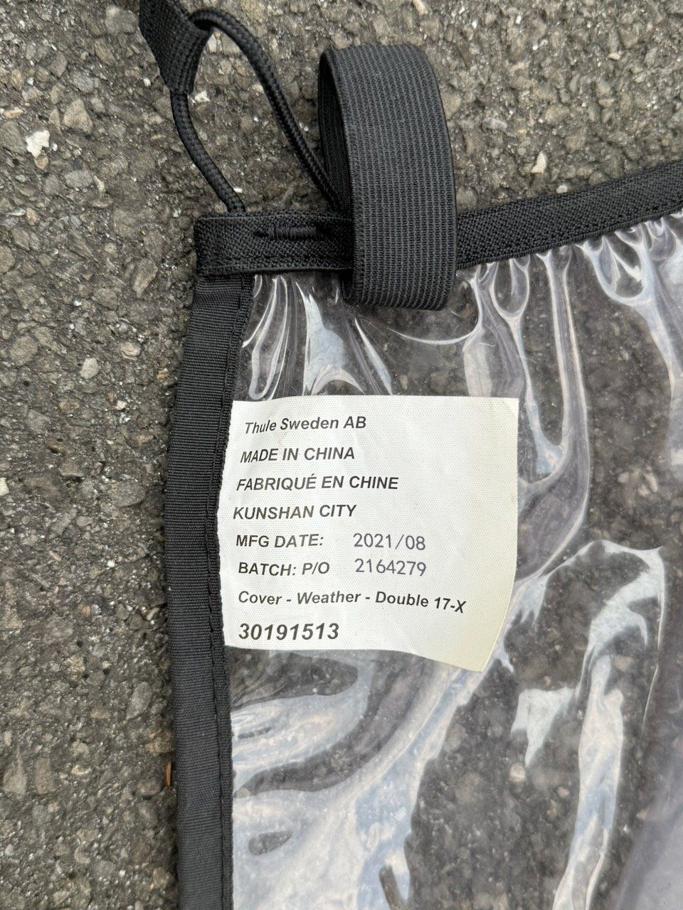 Thule Anhänger: Thule Regenverdeck/-schutz - 2-Sitzer 17-X – Gebraucht aus Horw von Elhammer 2