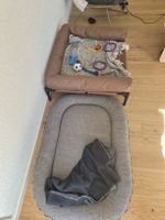 2 Dog Beds M plus several dog toys