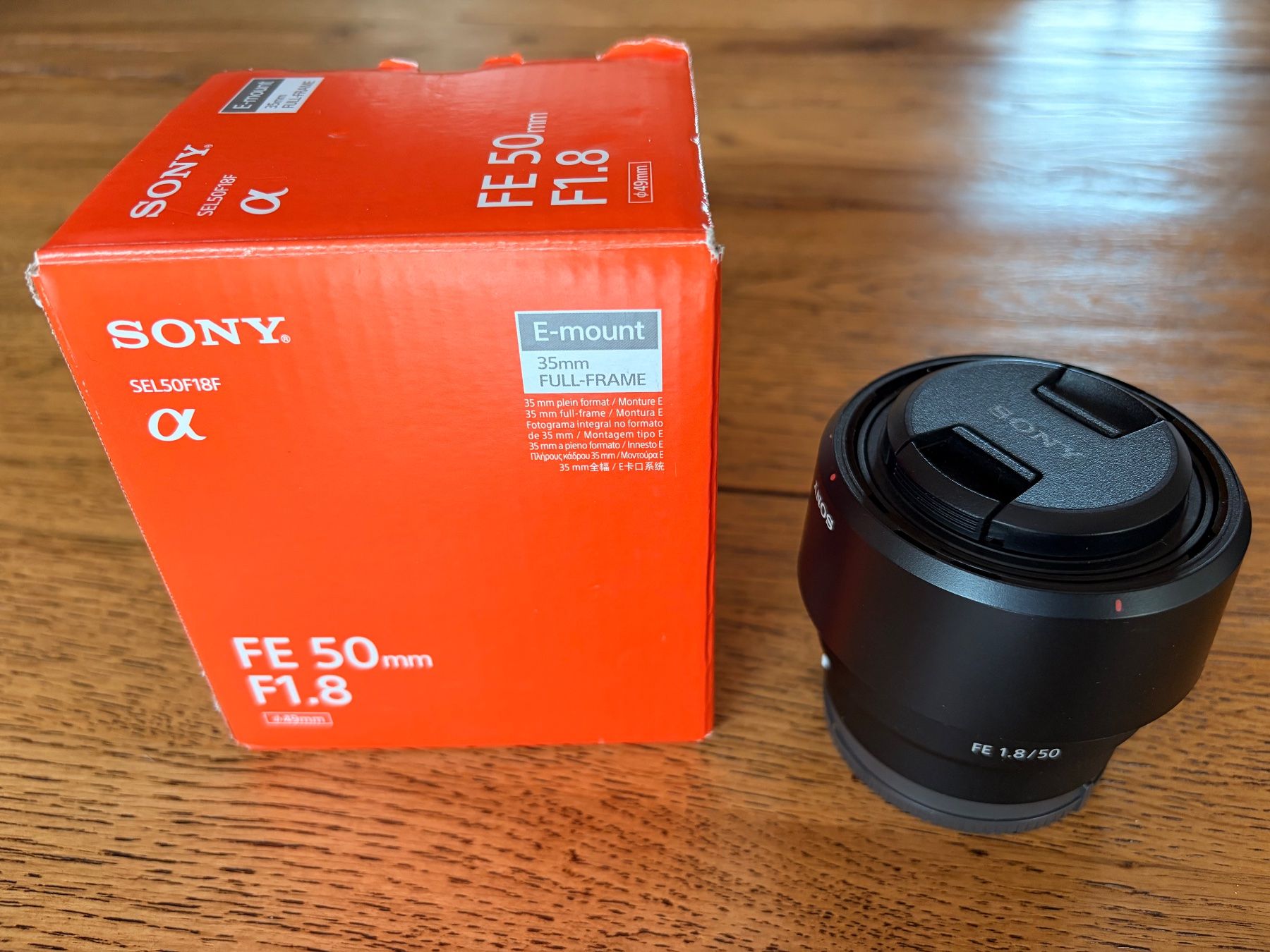 Sony Objektive: Sony FE 50mm F1.8 Objektiv SEL50F18F E-Mount – Gebraucht aus Glarus von Thruxton11