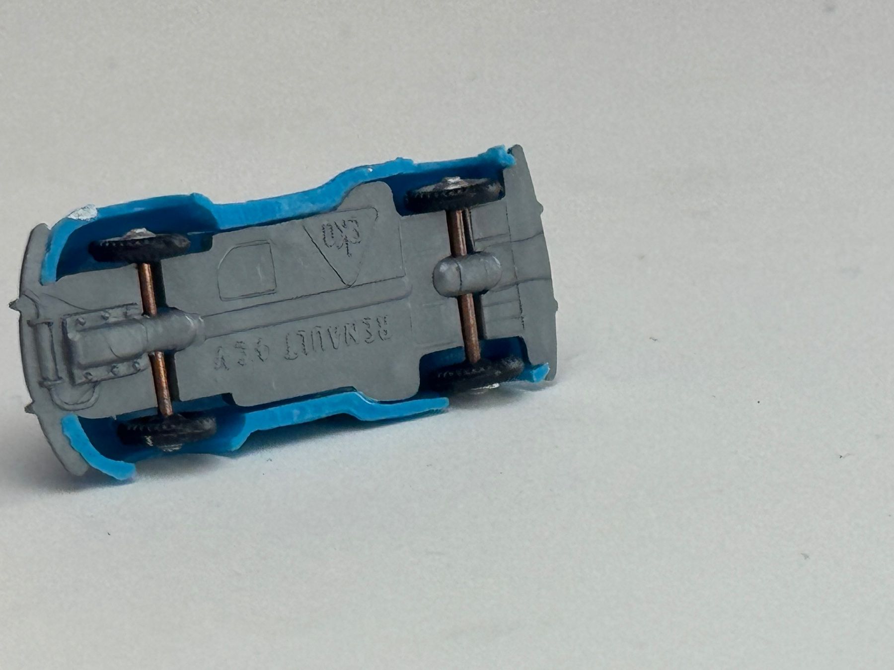 Eko Modellini d'auto: GB3- EKO Renault  4 CV blau – Usato da Elm venduto da Wikmtz 2