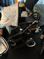 BUGABOO KINDERWAGEN MIT BABYWANNE UND ZUBEHÖR