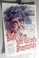 Original Filmplakat: ALLES HÖRT AUF MEIN KOMMANDO, um 1960