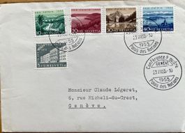 CH- Pro Patria Satzbrief 1955, 23.VII.55, Kp Fr. 50.-