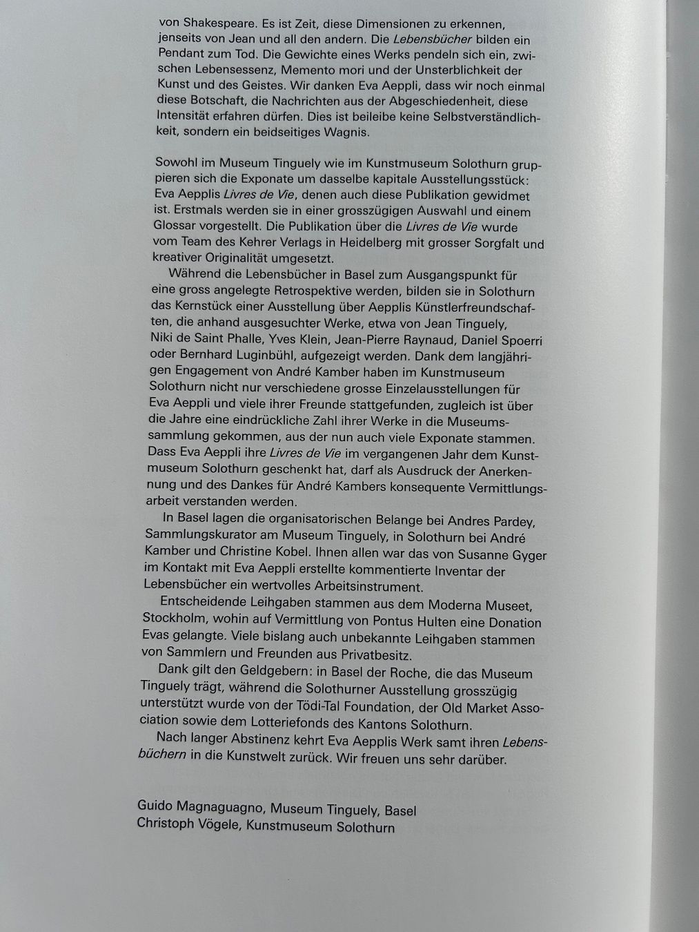 Libri: Eva Aeppli  Kunstkatalog "Le livres De Vie" – Usato da Zürich venduto da Coffeetable88 4
