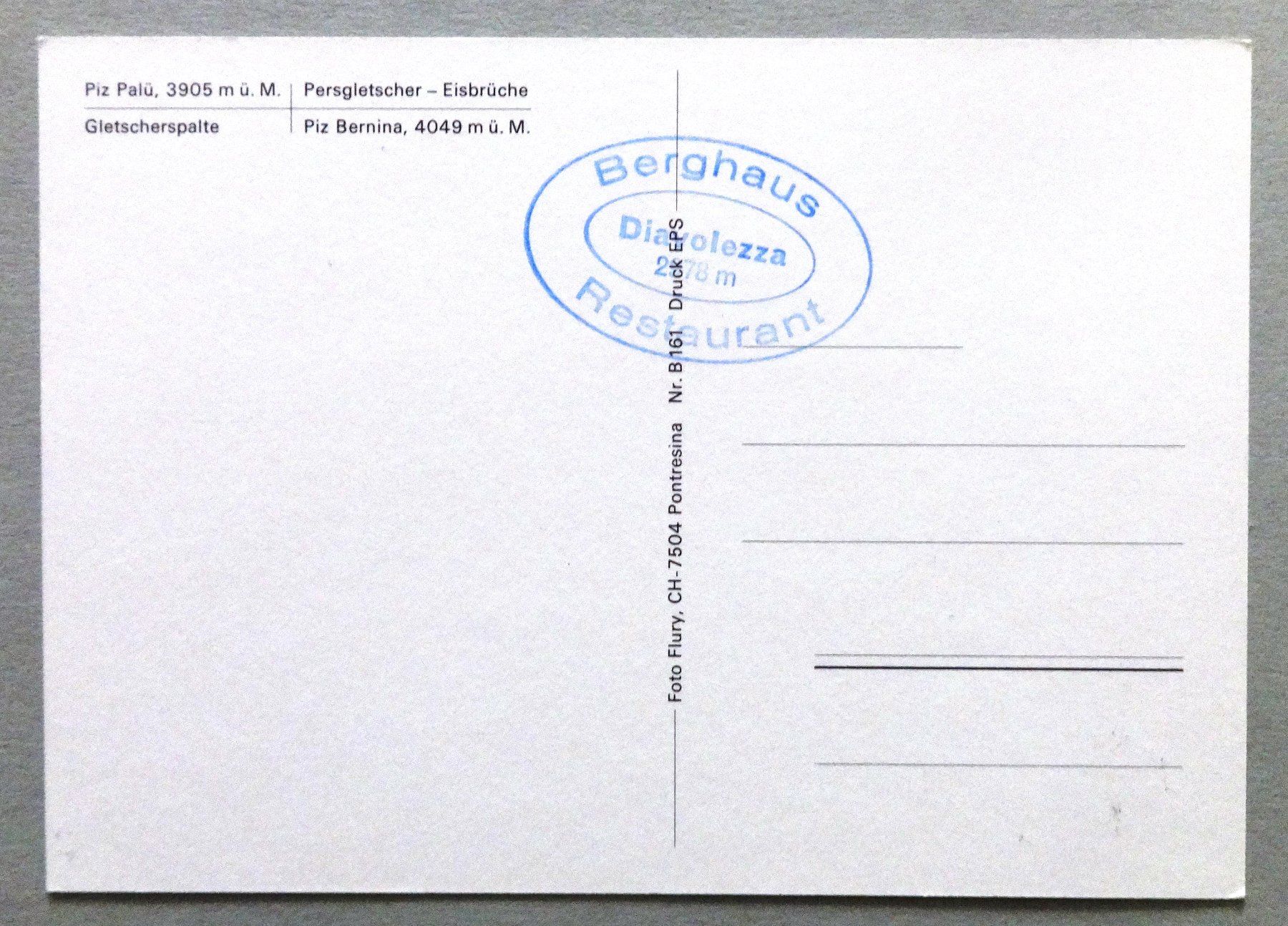 Cartoline postali: Gletschertour – Usato da Fétigny venduto da Billy2miny 1