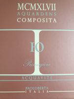 Paolo Berta Aquavit Gläser MCMXLVII Set 6 Stück