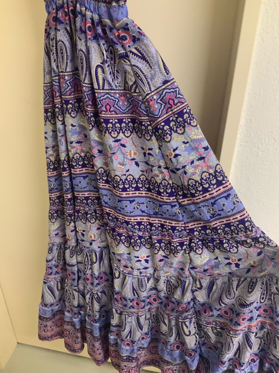 Vestiti: Maxikleid gemustert Grösse S neuwertig – Nuovo (secondo la descrizione) da Wallisellen venduto da AS.TZ. 3