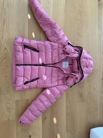 Moncler Bady Giubbotto Jacke Rosa Grösse 4