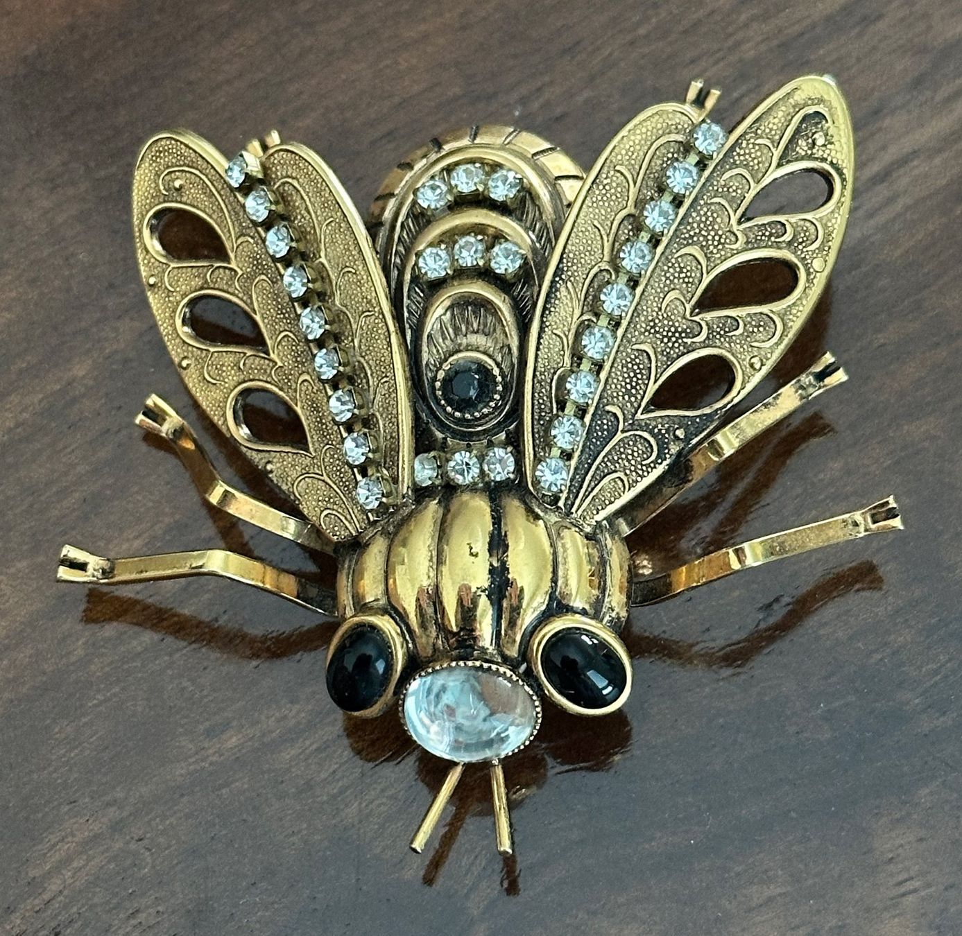 Spille & Fermagli: Grosse Vintage Brosche Anstecknadel Modeschmuck – Usato da Lützelflüh-Goldbach venduto da blauerkranich 2