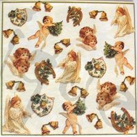 Serviette angels 25x25 (d179) 2Stk.