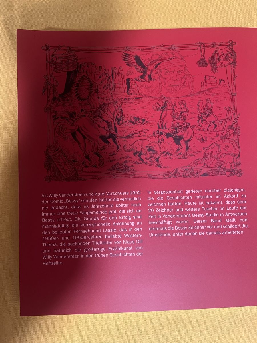 Comics: 60 Jahre Bessy-Studio Comic Die Zeichner einer Comic-Legende – Neu (gemäss Beschreibung) aus Oberentfelden von kar_sd97 1