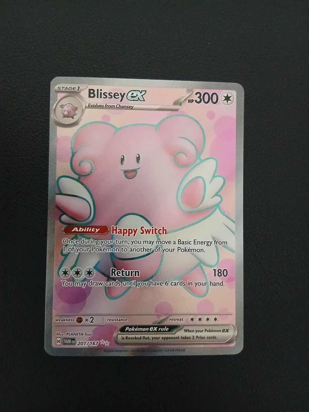 Pokémon Carte collezionabili: Twilight Masquerade Blissey ex Pokémon Englisch – Nuovo (secondo la descrizione) da Regensdorf venduto da Baba_Basar
