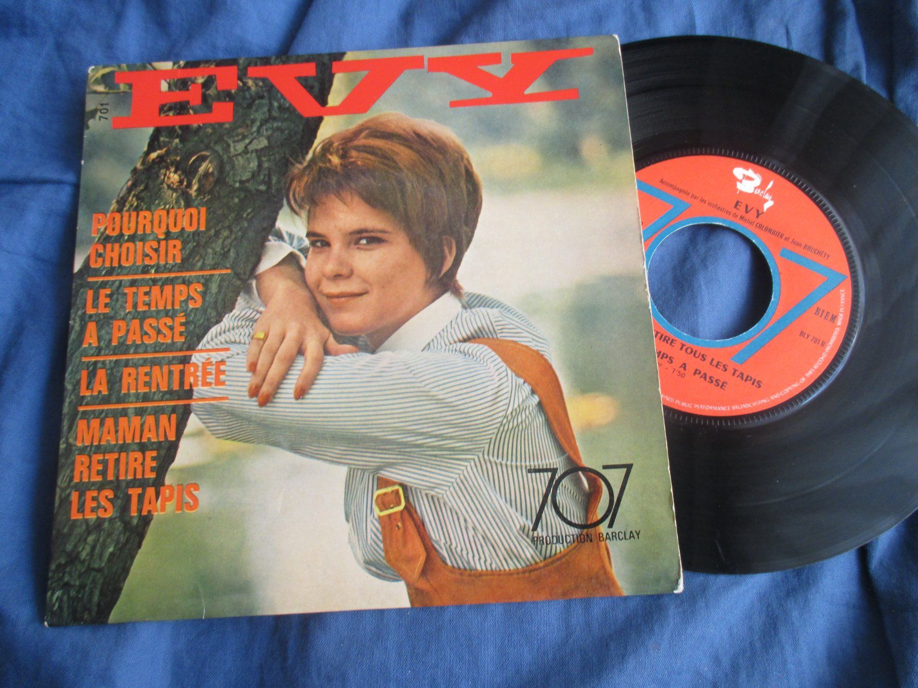 Dischi in vinile: Evy EP La rentrée – Usato da Colombier NE venduto da Nevenma