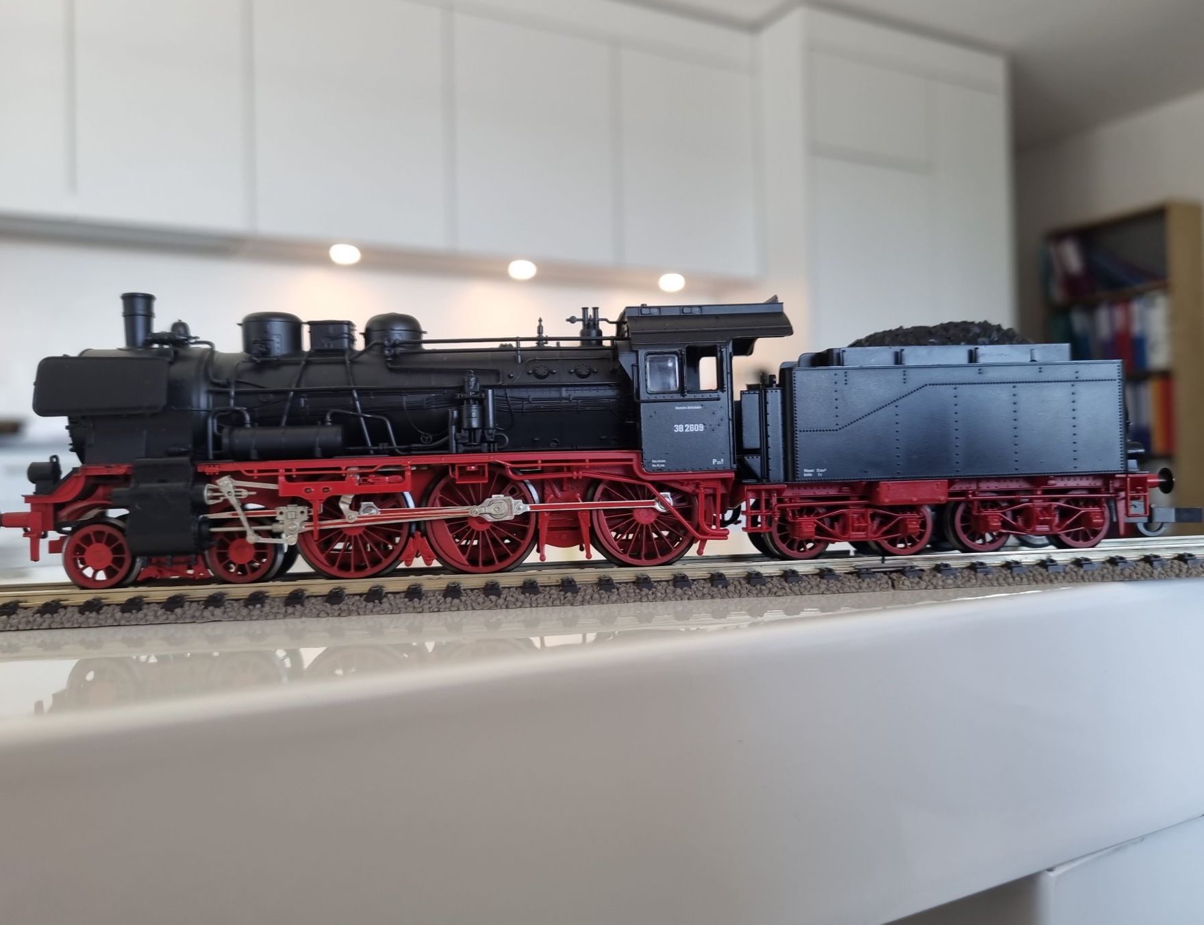 Fleischmann Modellini di ferrovie: Fleischmann DR  Dampflok 4160 GS - H0 – Usato da Zürich venduto da nibadi 6