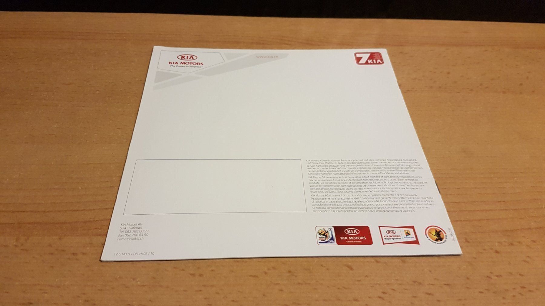 Documenti: Kia Soul Prospekt/Katalog – Usato da Boswil venduto da MAF_952 1