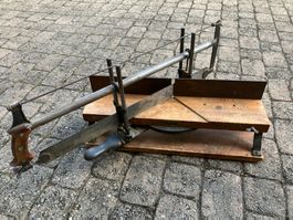 Gehrungssäge ULMIA 1903 Modell C, manuell antik