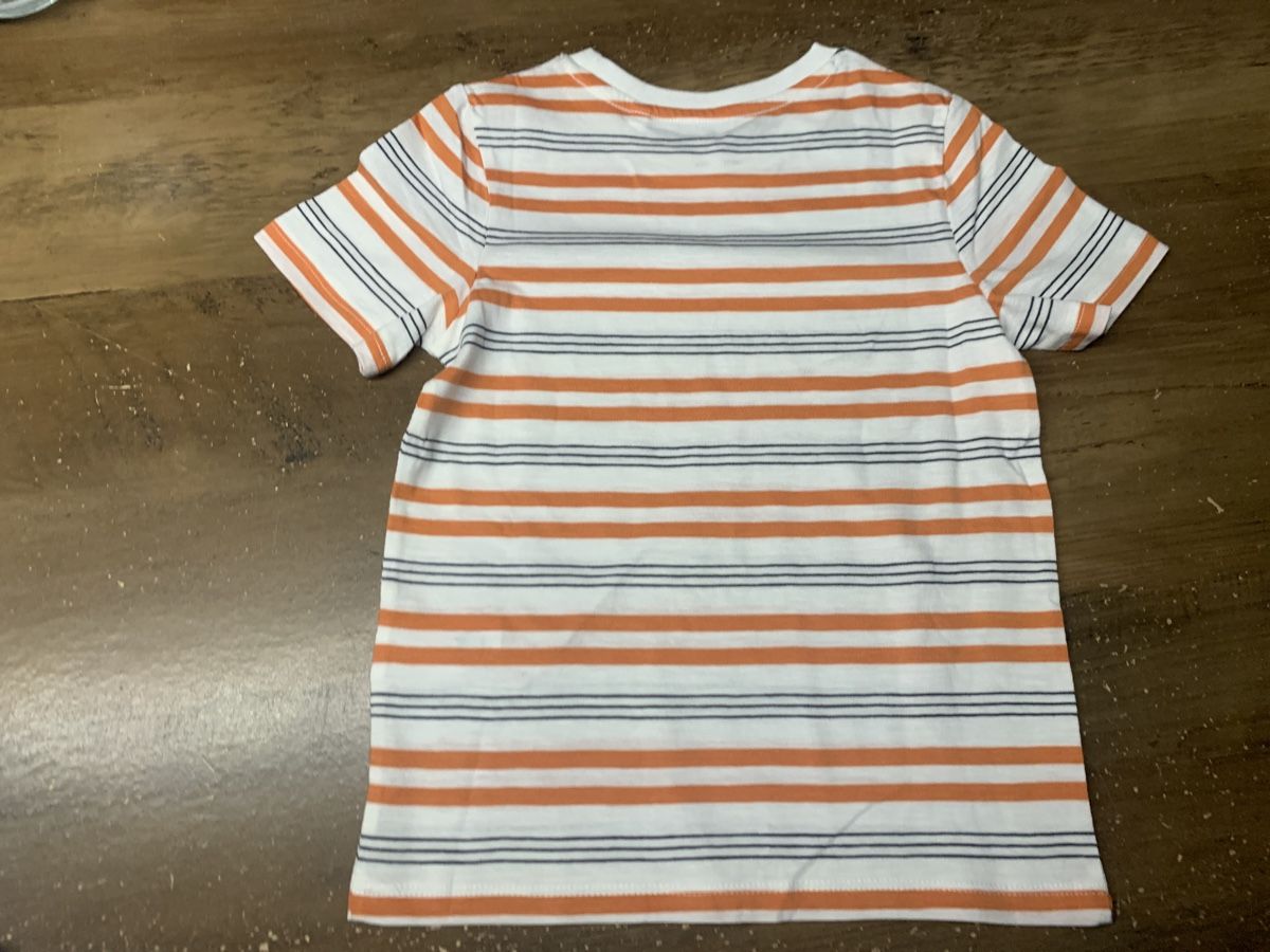 Hemden, T-Shirts & Polos: T-Shirt gestreift, Gr. 116 – Gebraucht aus Buus von 2013dp 2