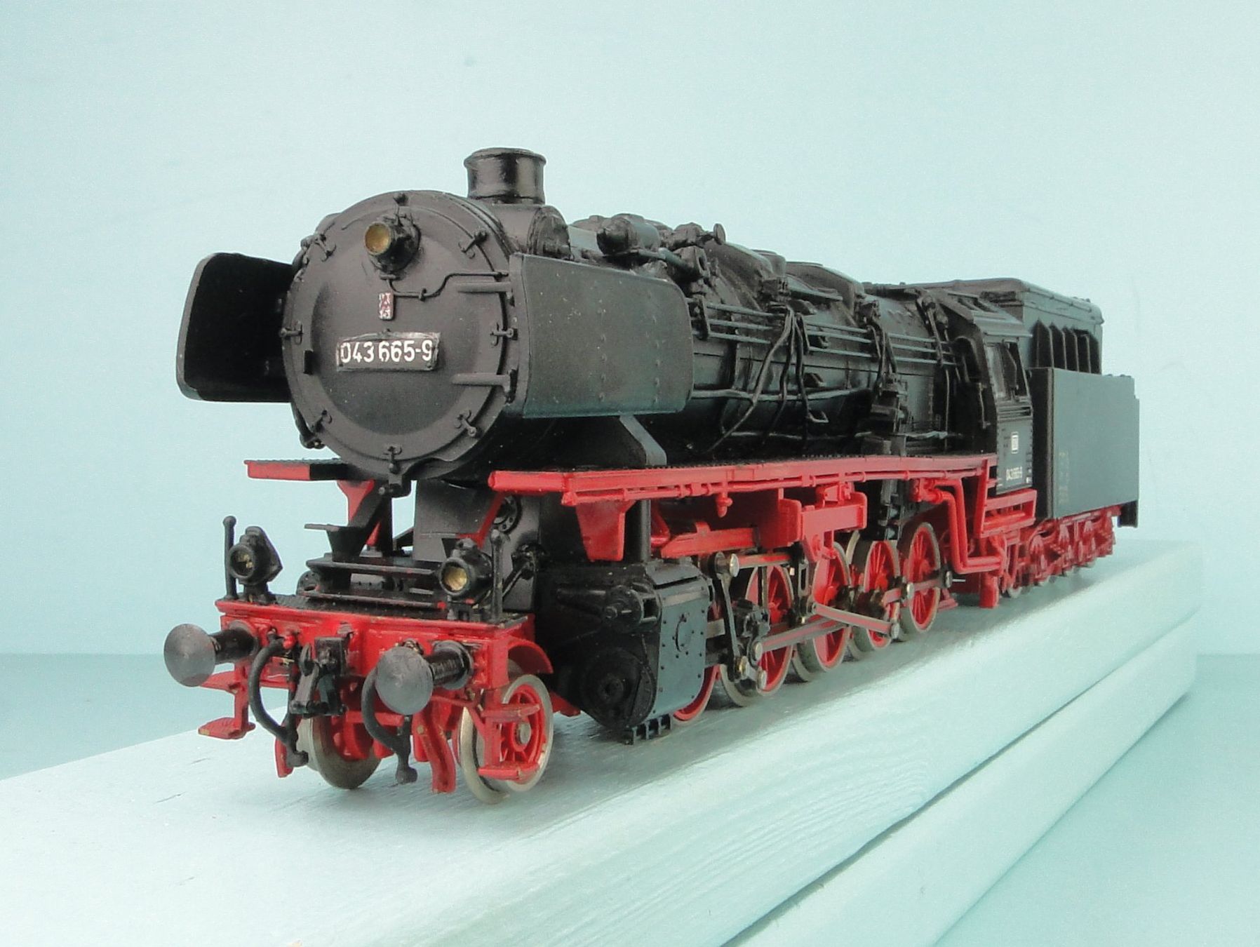 Jouef Modellini di ferrovie: Jouef H0 8742 DB Dampflok BR 44, Dampfgenerator – Difettoso da Bülach venduto da cann11 5