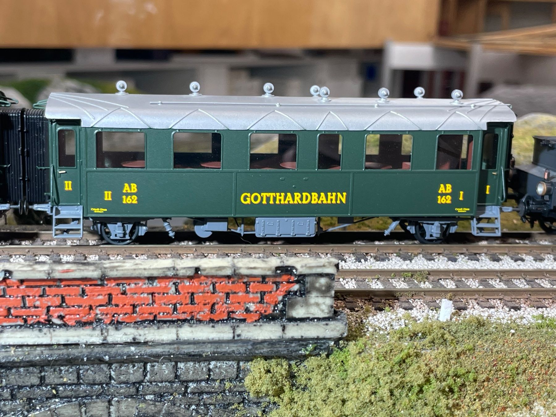 Born Modellini di ferrovie: Born, Gotthardbahn - 3 er Wagen-Set – Nuovo (secondo la descrizione) da Krummenau venduto da ferrotech 3