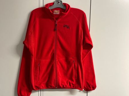 Roter BIG BEARTECH Faserpelz / Midlayer Gr. 42