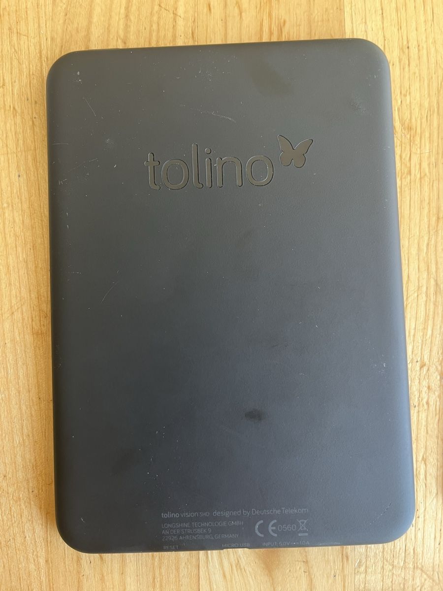 Tolino Tablet PC: Tolino E-Reader – Gebraucht aus Zürich von jul_2g5d 1
