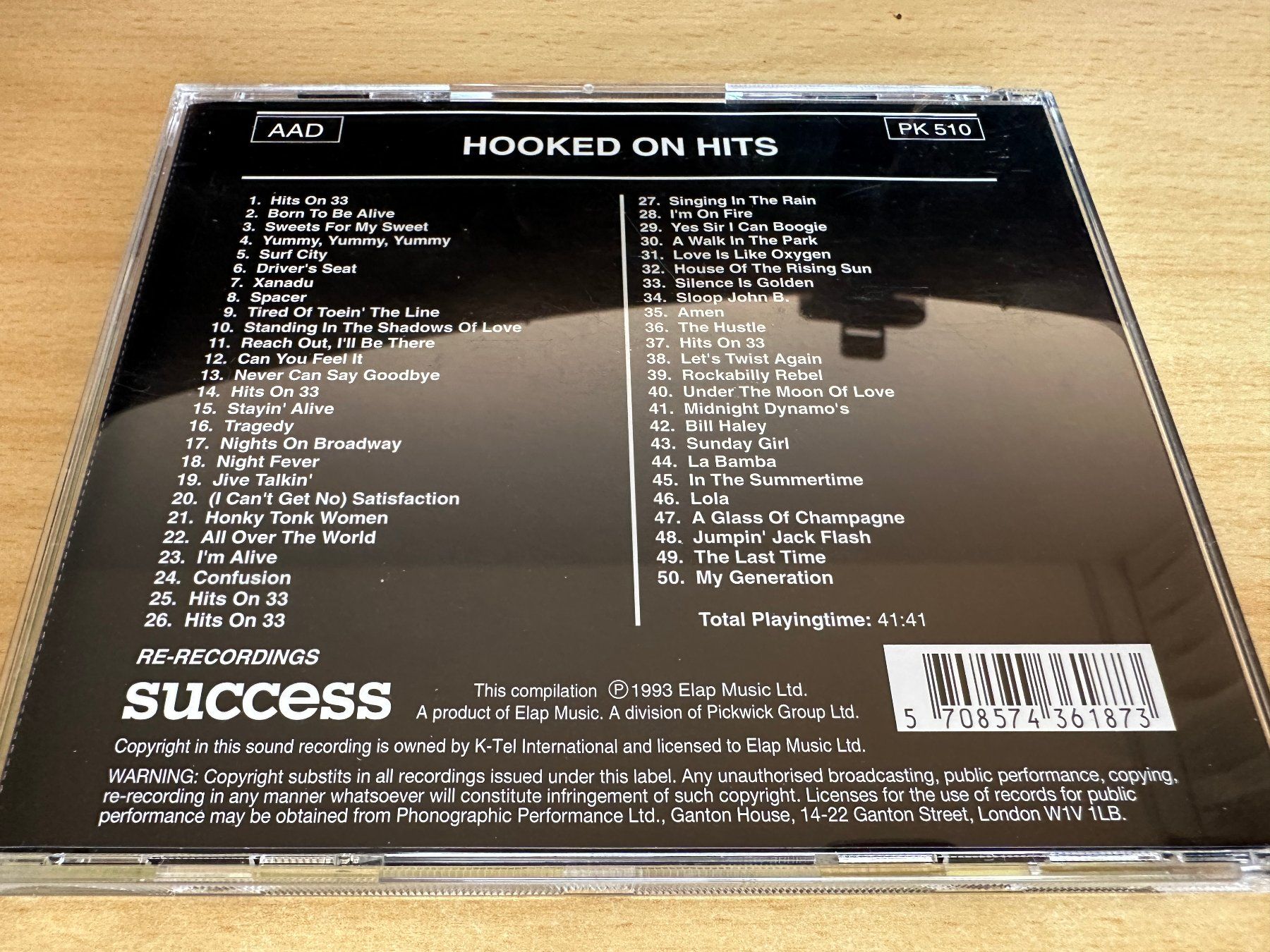 CD: Sweet Power – Hooked On Hits – Usato da Rikon im Tösstal venduto da Alpenmutz 1