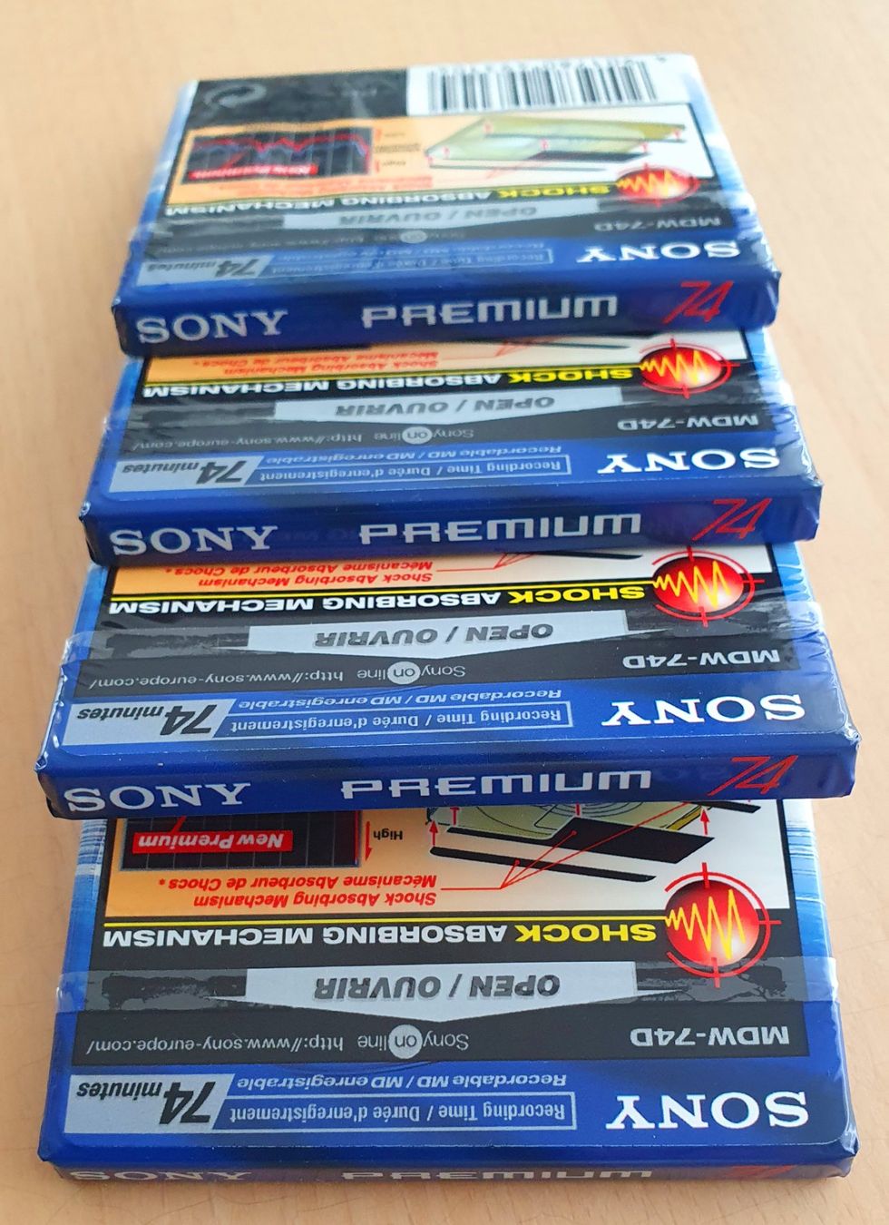 Sony Minidisques: Sony MiniDisc 74 Premium – Neuf avec emballage d'origine à Rüti ZH par Noldisax 3