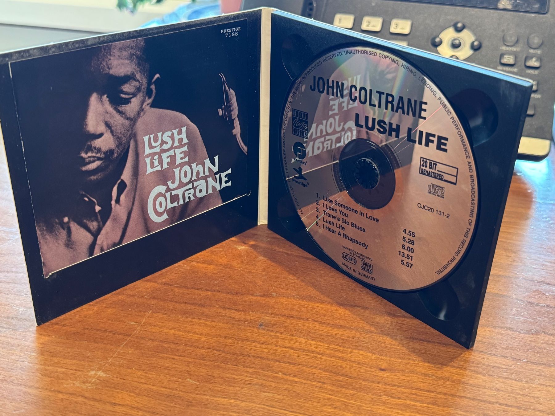 CD: John Coltrane - Lush Life - KA01A – Usato da Küsnacht ZH venduto da JazzRecords 2