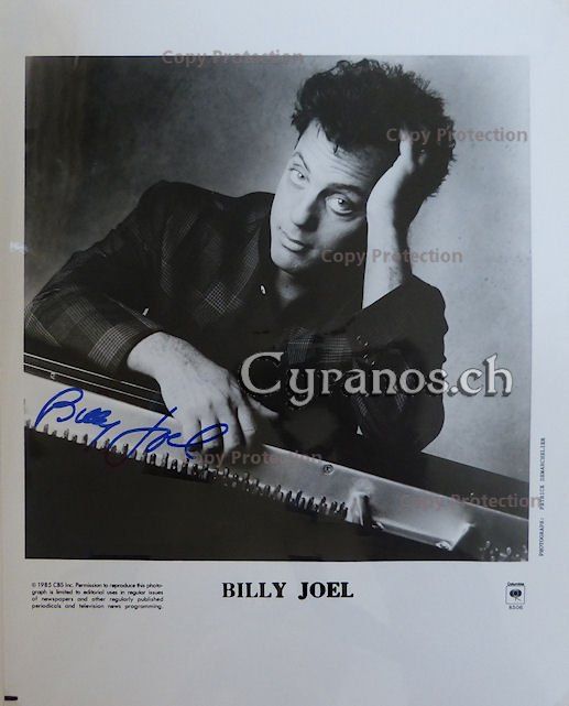 Autographes: Billy Joel (1949) Sänger - Autogramm – D'occasion à Dietikon par cyranos1