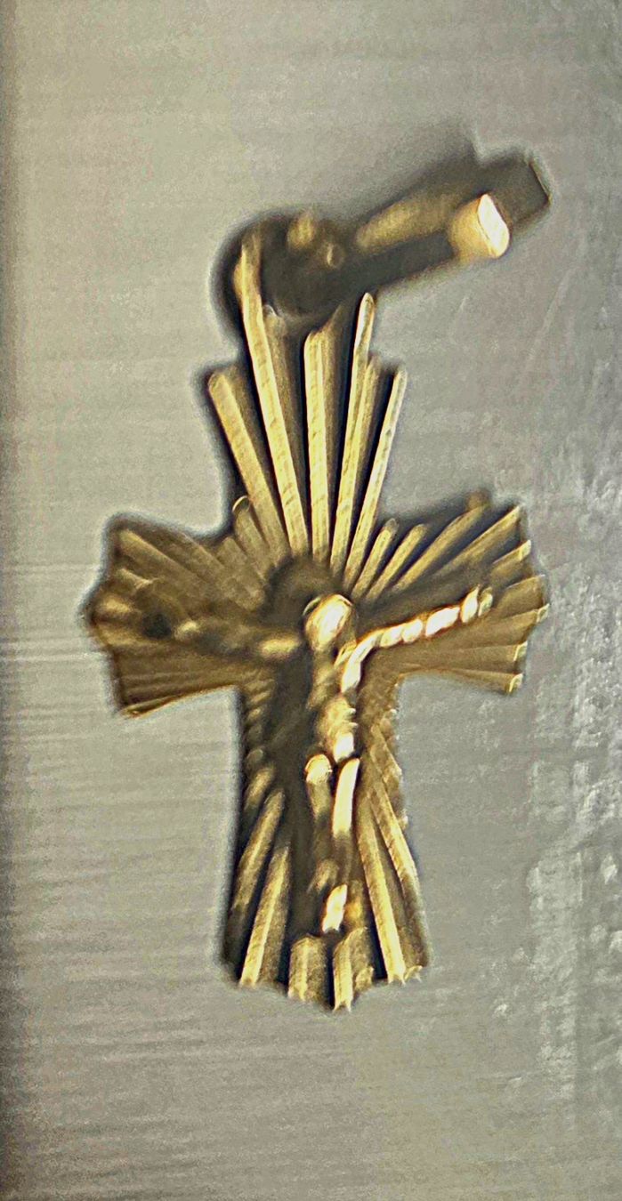 Anhänger: Pendentif croix or 18K Christ 0.80g  – Gebraucht aus Lausanne von Brainergalan 1