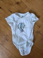 Gr. 62 H&M Baby Body Wickelbody, Kurzarmbody,Heissluftballon