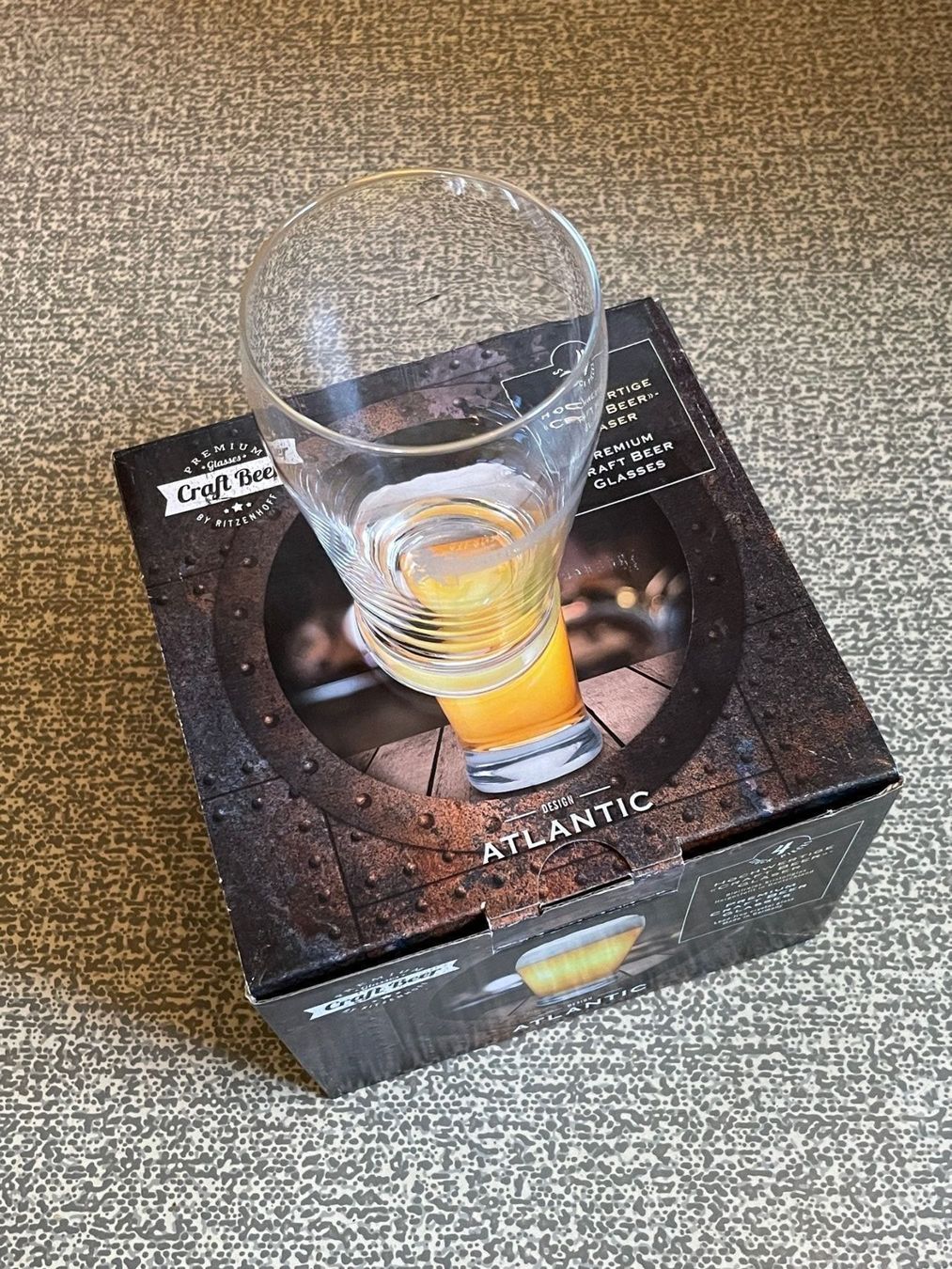Ritzenhoff Bicchieri: 4er-Set SCHÜTZENGARTEN Craft-Bier-Gläser – Nuovo (secondo la descrizione) da Buchs SG venduto da Handyman77 3