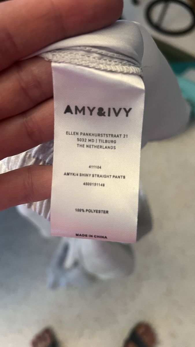 Hosen: Amy Ivy Gr. M Hose silber – Gebraucht aus Tagelswangen von Bomu 3