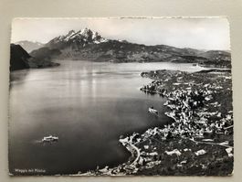 AK Weggis mit Pilatus