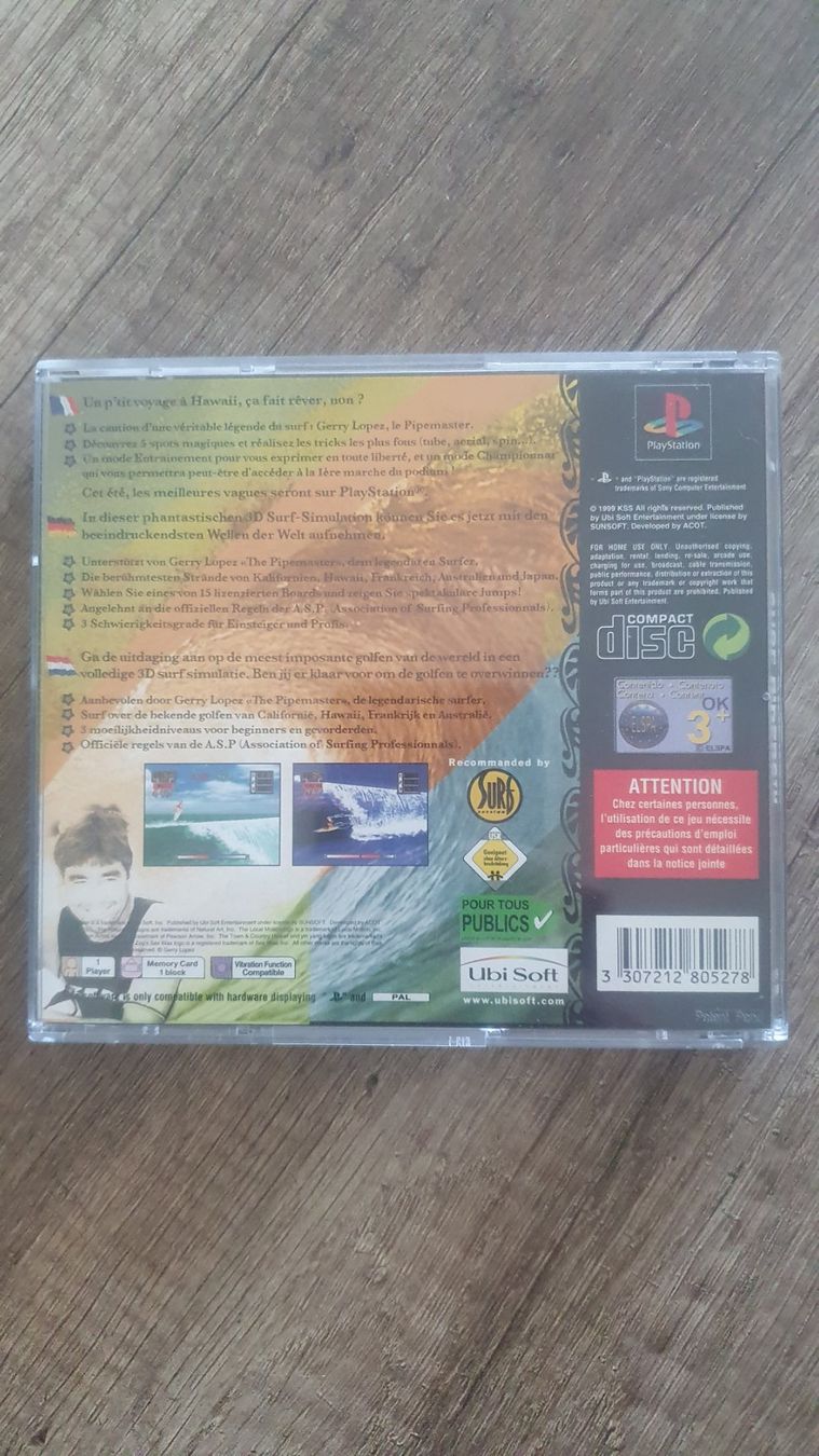 Giochi: Surf Riders PAL PS1 – Usato da Gland venduto da Bas_phj6 2