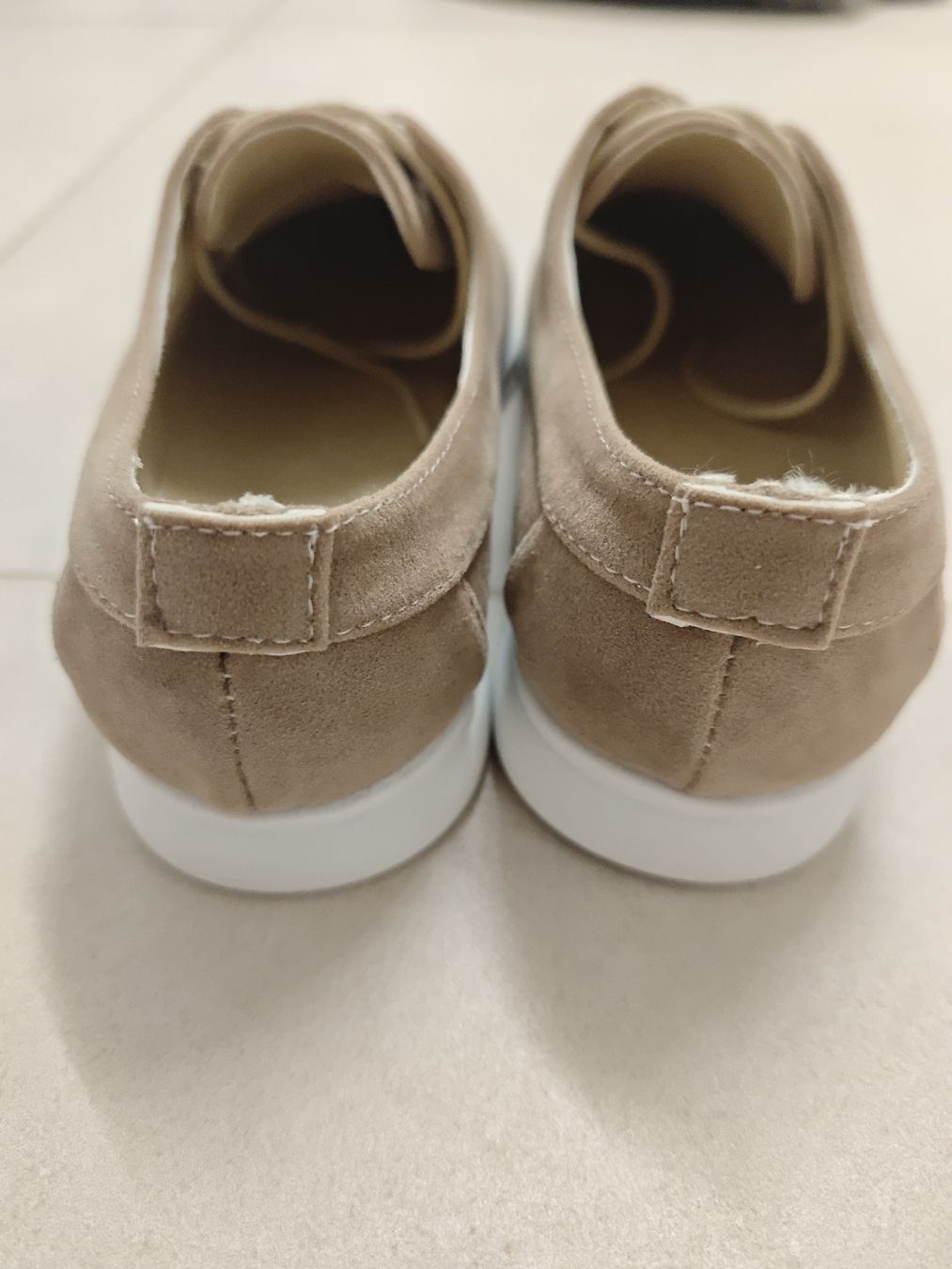 Scarpe da uomo: Schnürschuhe beige Grösse 38 neu – Nuovo (secondo la descrizione) da Niederrohrdorf venduto da TK8700 2