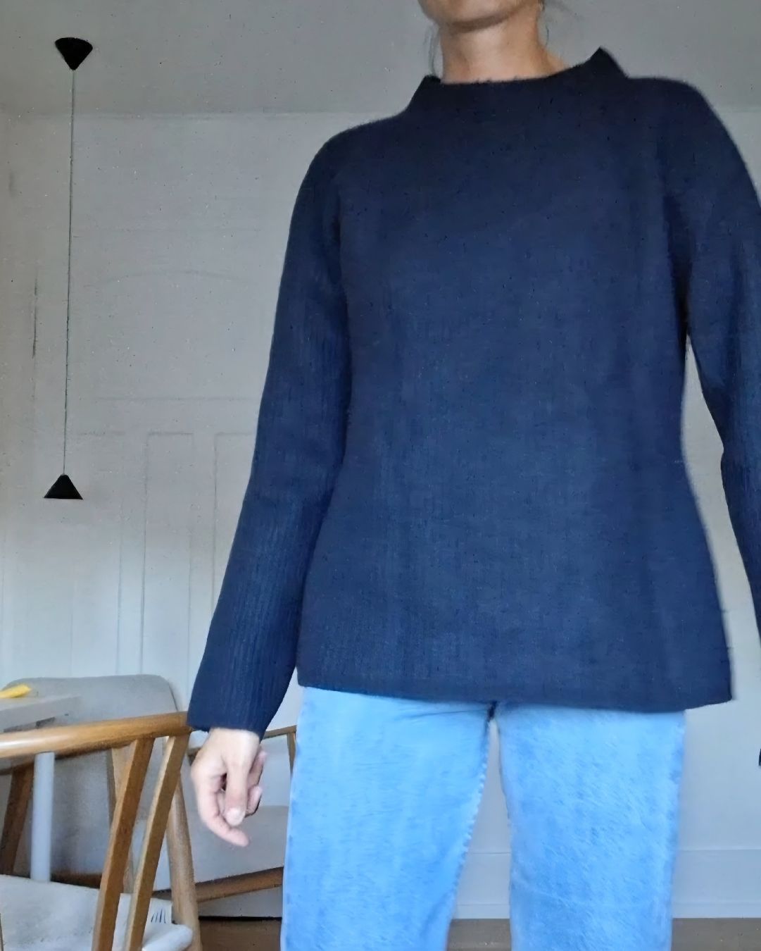 Maglioni & Felpe: Damen Pullover dunkelblau  – Usato da Zürich venduto da Annacw 2