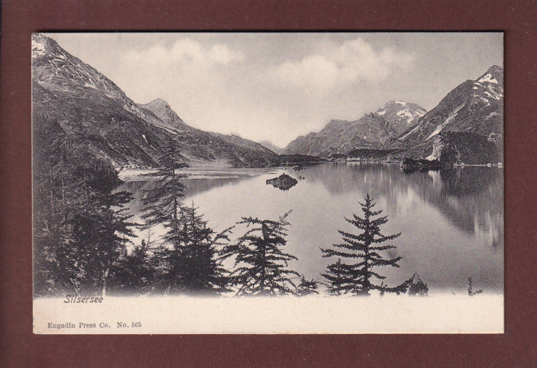 Cartoline postali: SILSERSEE – Usato da Pully venduto da nicecards