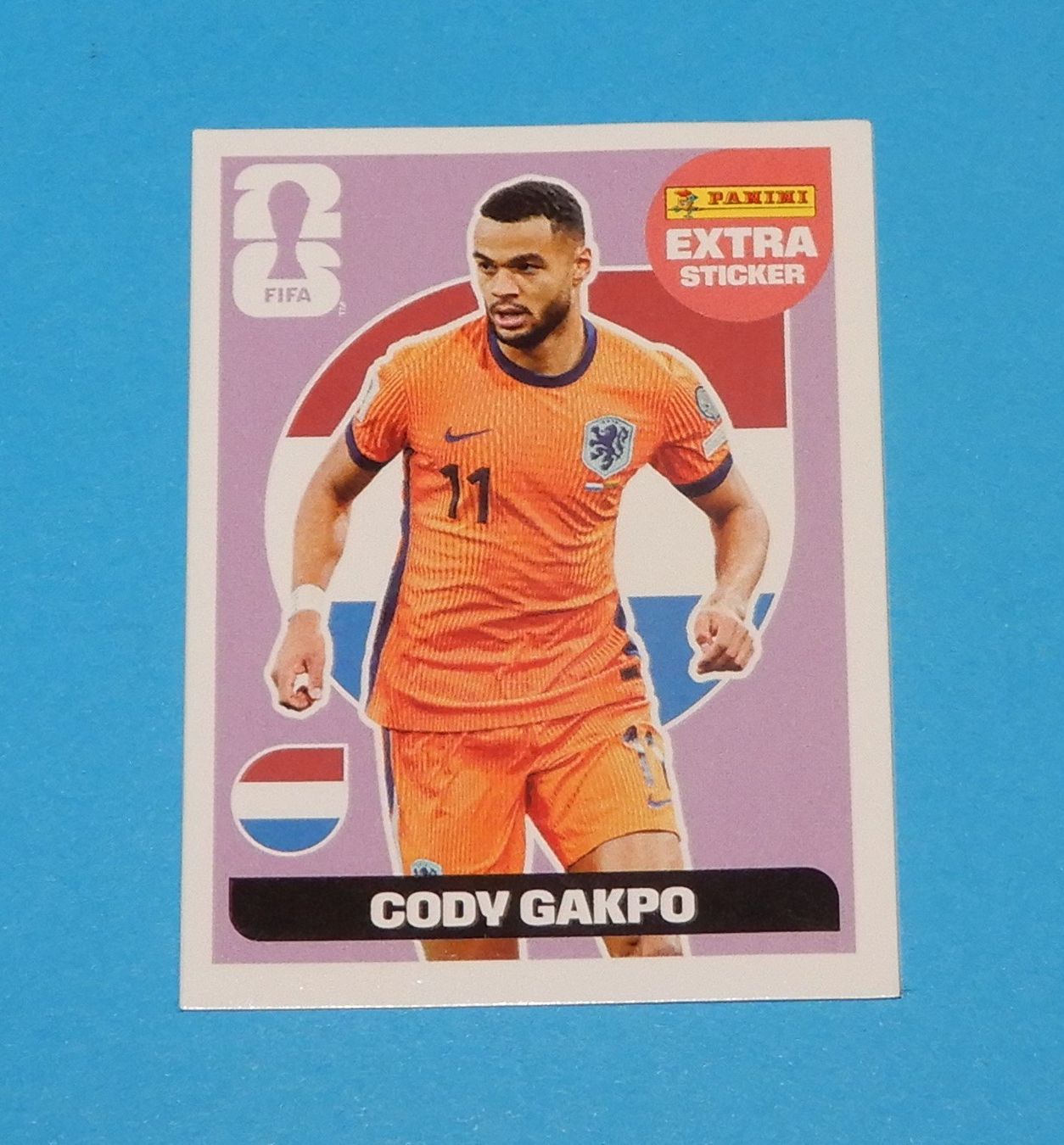 Panini Carte collezionabili: Panini 2026 Extra Sticker Cody Gakpo – Nuovo (secondo la descrizione) da Bern venduto da compischop